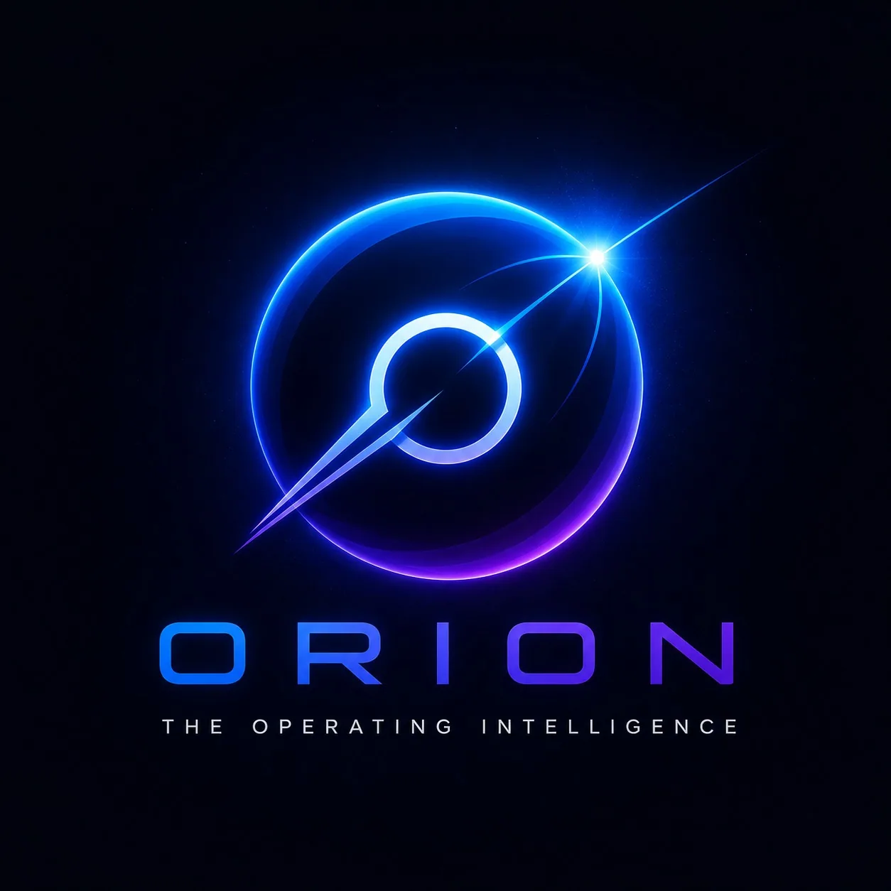 Identidade visual do projeto ORION — The Operating Intelligence